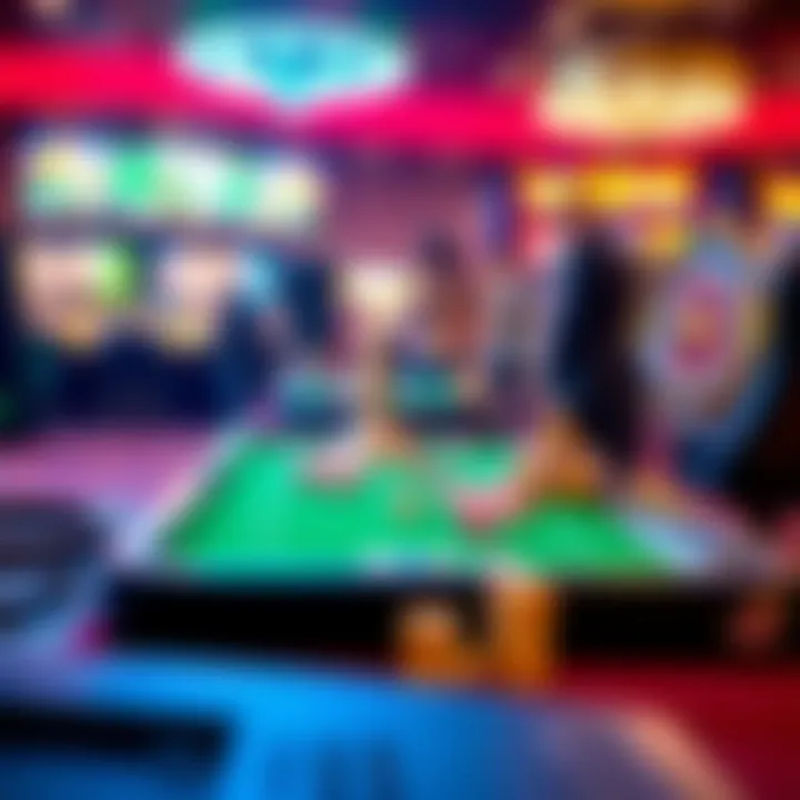 Diverse selection of casino games available online