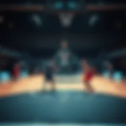 Basketball court analysis