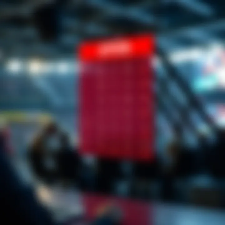 Graphical representation of betting odds