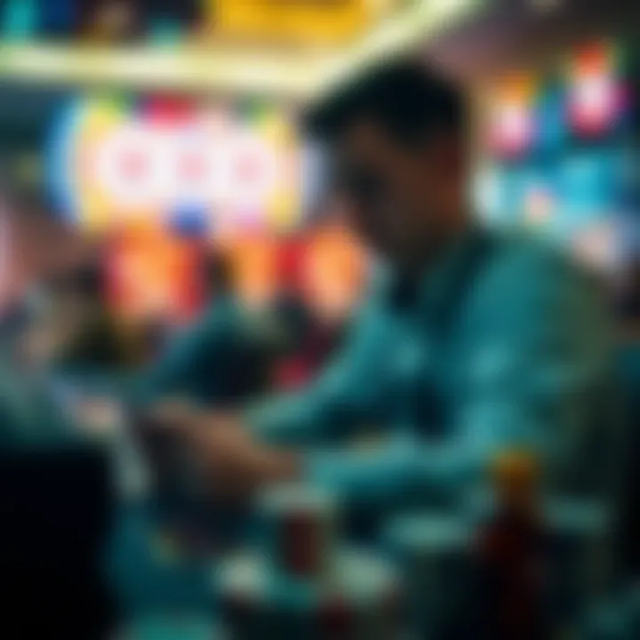 Visual depiction of strategies for successful betting in online slots