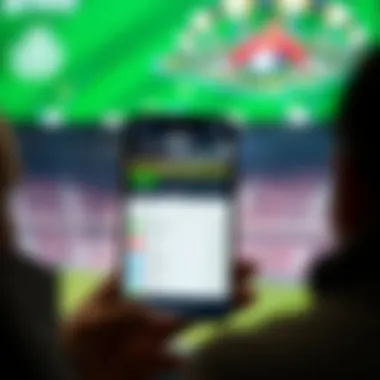 User Interface Overview of Betway App User interface of the Betway app