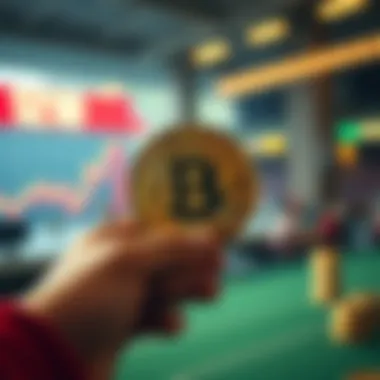 Evaluating Risks in Bitcoin Betting A visual representation of risks associated with Bitcoin betting.