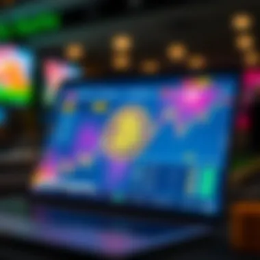 The Integration of Bitcoin in Online Betting A digital interface showcasing online betting platforms integrating Bitcoin.