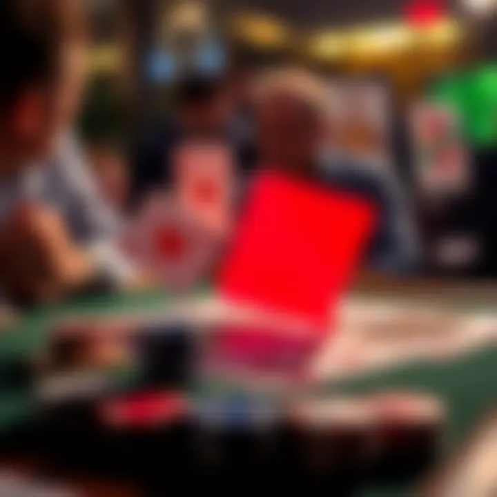 A strategic overlay of popular card game strategies visually represented.