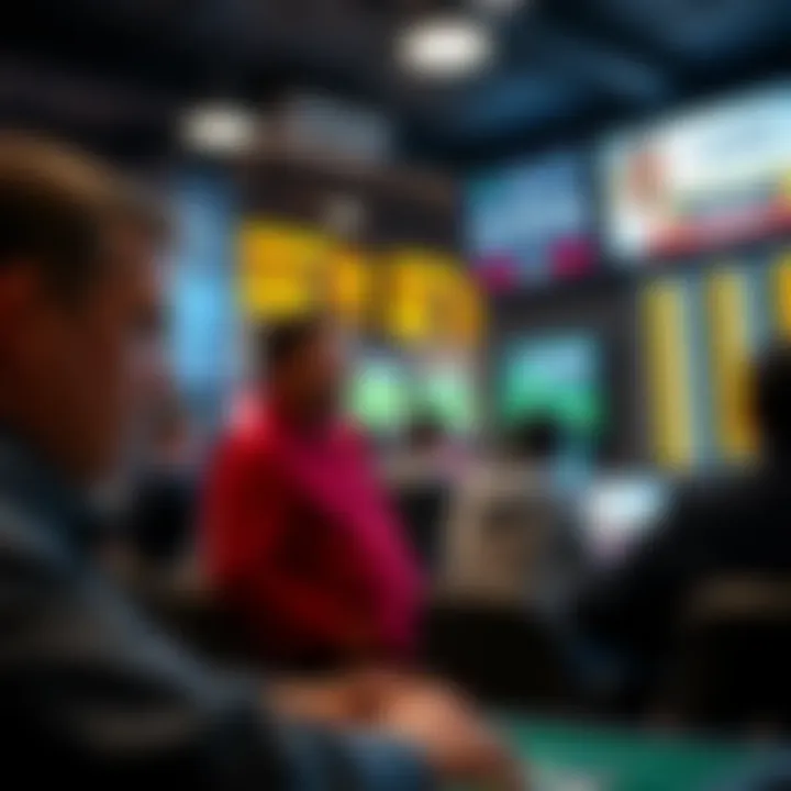 Modern betting environment and social interactions