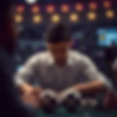 Visual representation of effective betting techniques