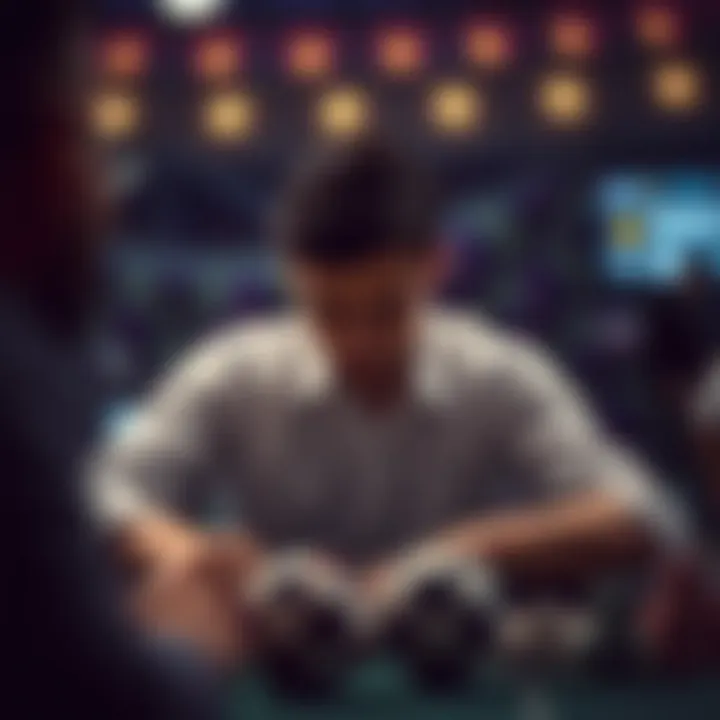 Visual representation of effective betting techniques