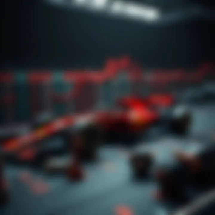 A strategic betting board with odds