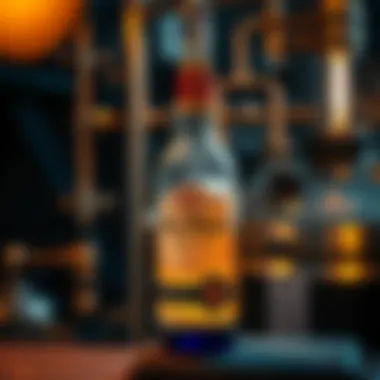 Artistic Representation of Ginebra San Miguel Distillation An artistic representation of the distillation process of Ginebra San Miguel.