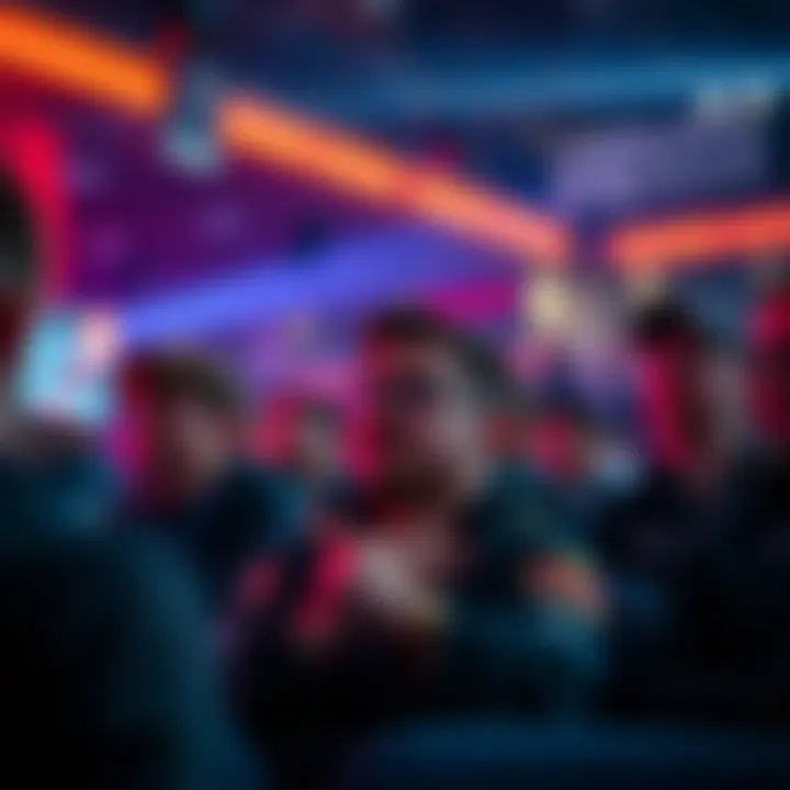 Audience engagement during the tournament