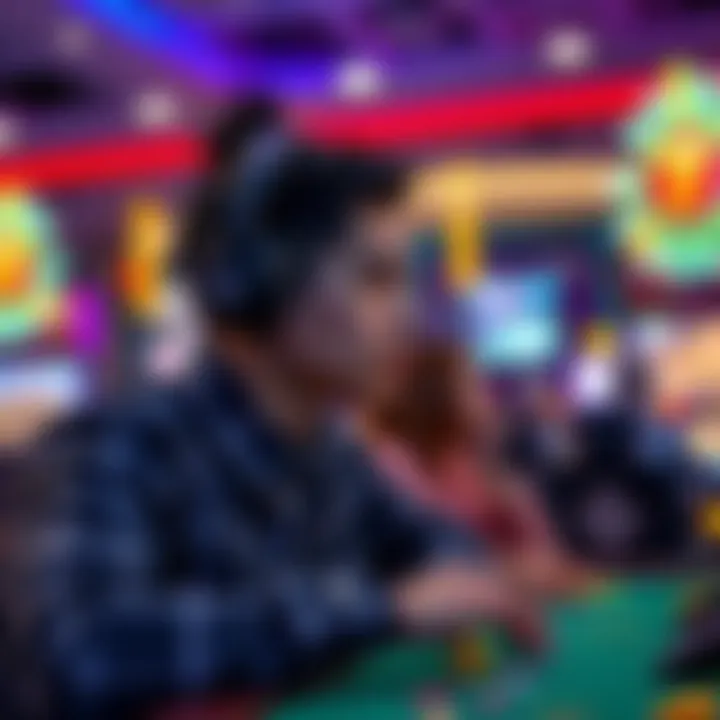 User engagement with interactive online casino games