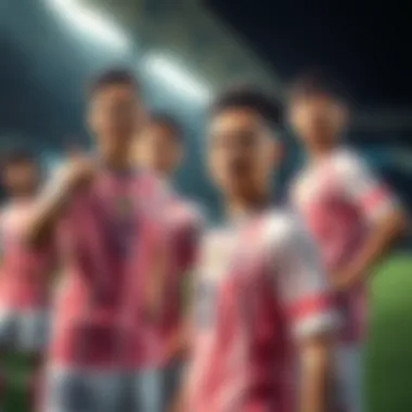 Key players in Japan U23 squad showcasing their skills