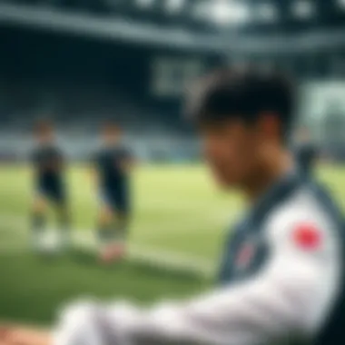 Training session highlighting Japan U23 team's development strategy