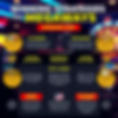 A strategic infographic outlining tips and strategies for maximizing wins in Megaways slots.