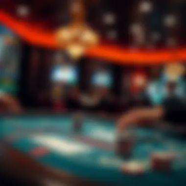 Secure gaming environment for mobile blackjack players.
