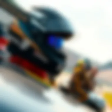 Famous NASCAR drivers showcasing their skills