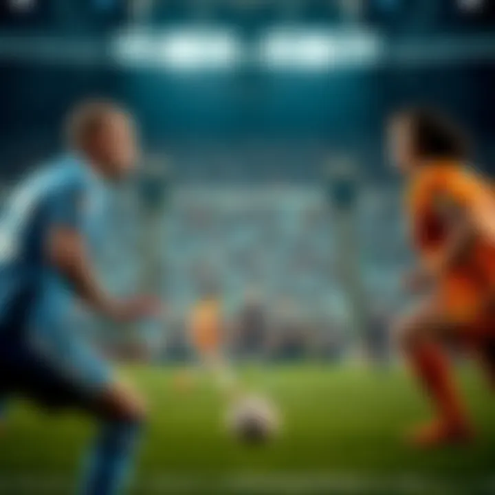 Tactical formations of Netherlands and Argentina teams