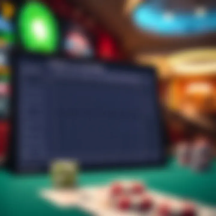 Comparison chart of various online poker platforms