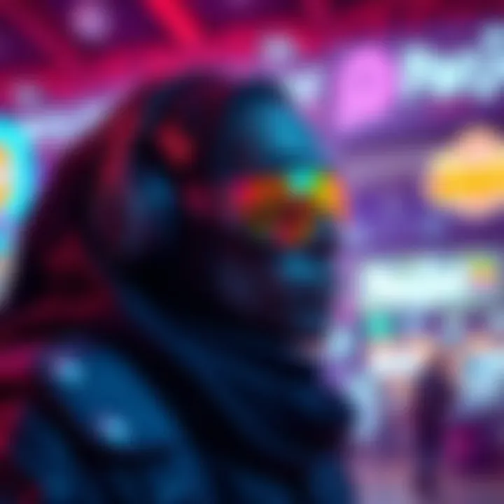 Representation of the game's vibrant world