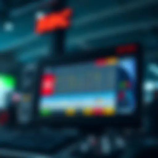 A visual representation of SBC Toto's betting platform interface