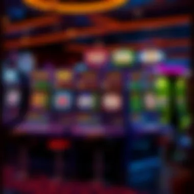 Graphic representation of different slot machine types and their features