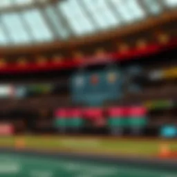 Diagram illustrating sportsbook structure and functionalities