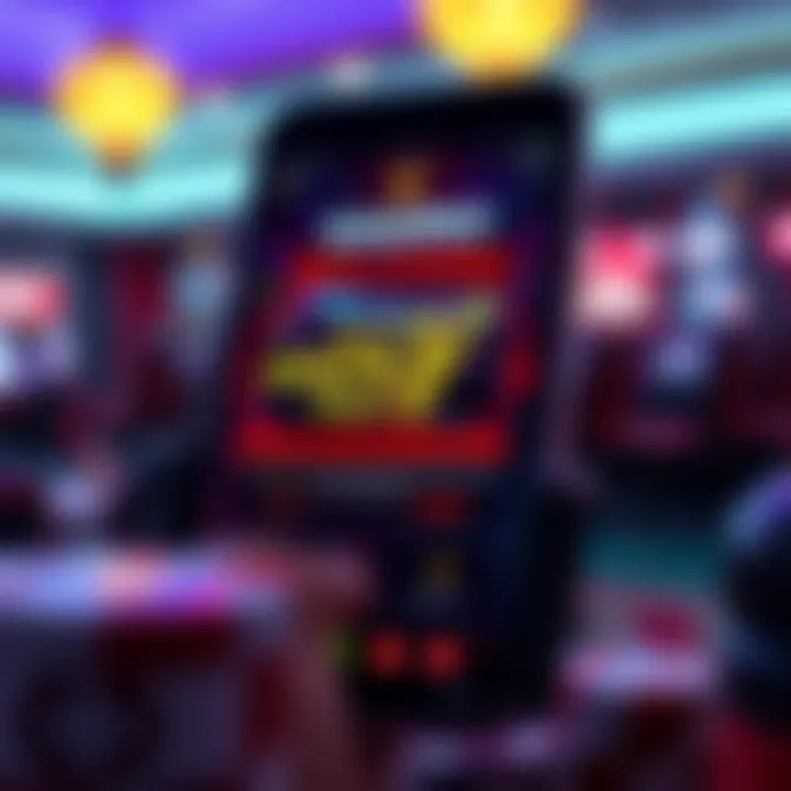 An infographic showcasing technological innovations in mobile gaming