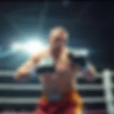 Tyson Fury showcasing his boxing technique in the ring